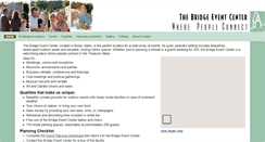 Desktop Screenshot of bridgeeventcenter.com